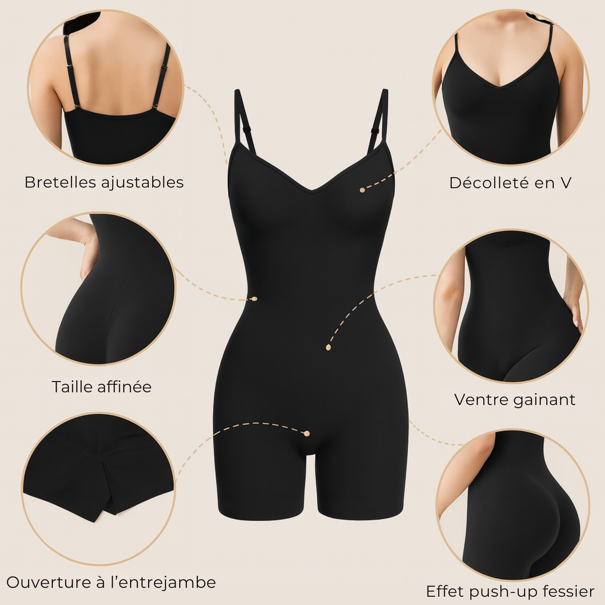 Seamless Full-Body Sculpting Shaper